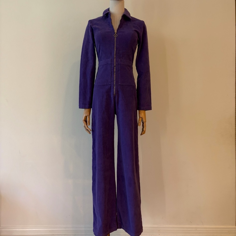 Paloma Wool Paufe Corduroy Jumpsuit in Purple - NWT Size 36 (XS) - Picture 8 of 13